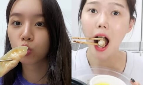元Girls' Day ヘリ（左）、OH MY GIRL ヒョジョン（右）