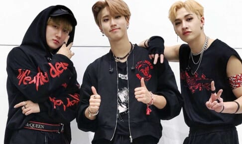 Stray Kids チャンビン、ハン、バンチャン（右）