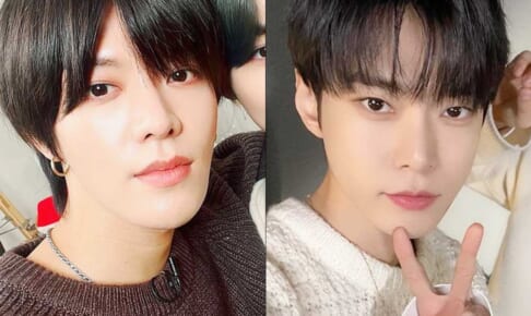 NCT ユウタ、ドヨン（右）