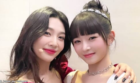 Red Velvet ジョイ（左）、IVE レイ（右）