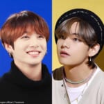 （左）BTS ジョングク（右）V