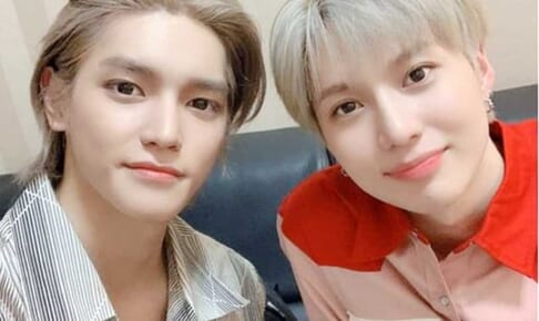 NCT テヨン、SHINee テミン（右）