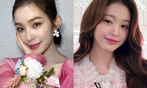 Red Velvet アイリーン、IVE ウォニョン（右）