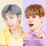 （左）BTS RM（右）ジミン