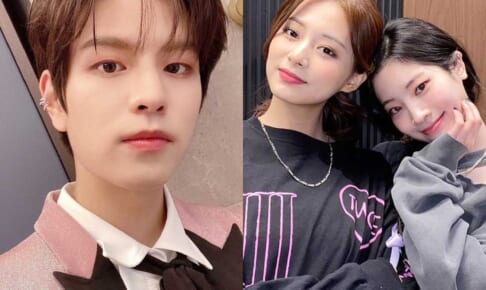 Stray Kids スンミン、TWICE ツウィ＆ダヒョン（右）