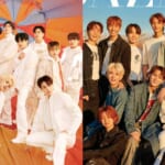 TREASURE（左）、SEVENTEEN（右）