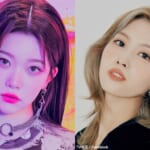 Billlie ツキ（左） TWICE モモ（右）