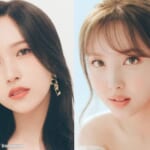 TWICE ミナ（左）、ナヨン（右）