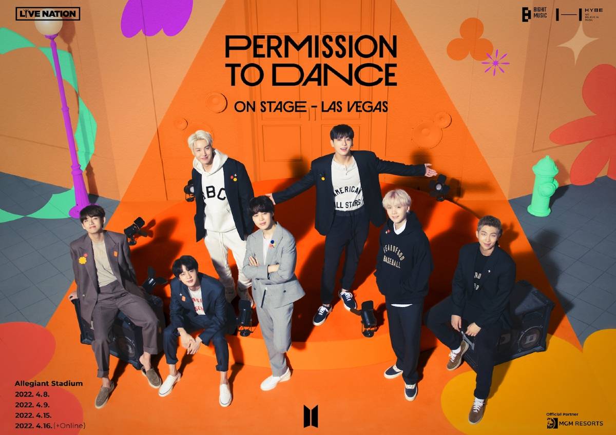 BTS PERMISSION TO DANCE ON STAGE-LAS VEGAS：BIGHIT MUSIC