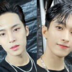 （左）SEVENTEEN ミンギュ（右）ドギョム
