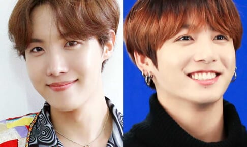 BTS（左）J-HOPE（右）ジョングク