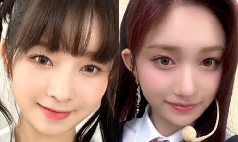 IVE レイ（左）、イソ（右）