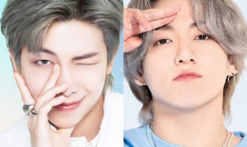 BTS（左）RM（右）ジョングク