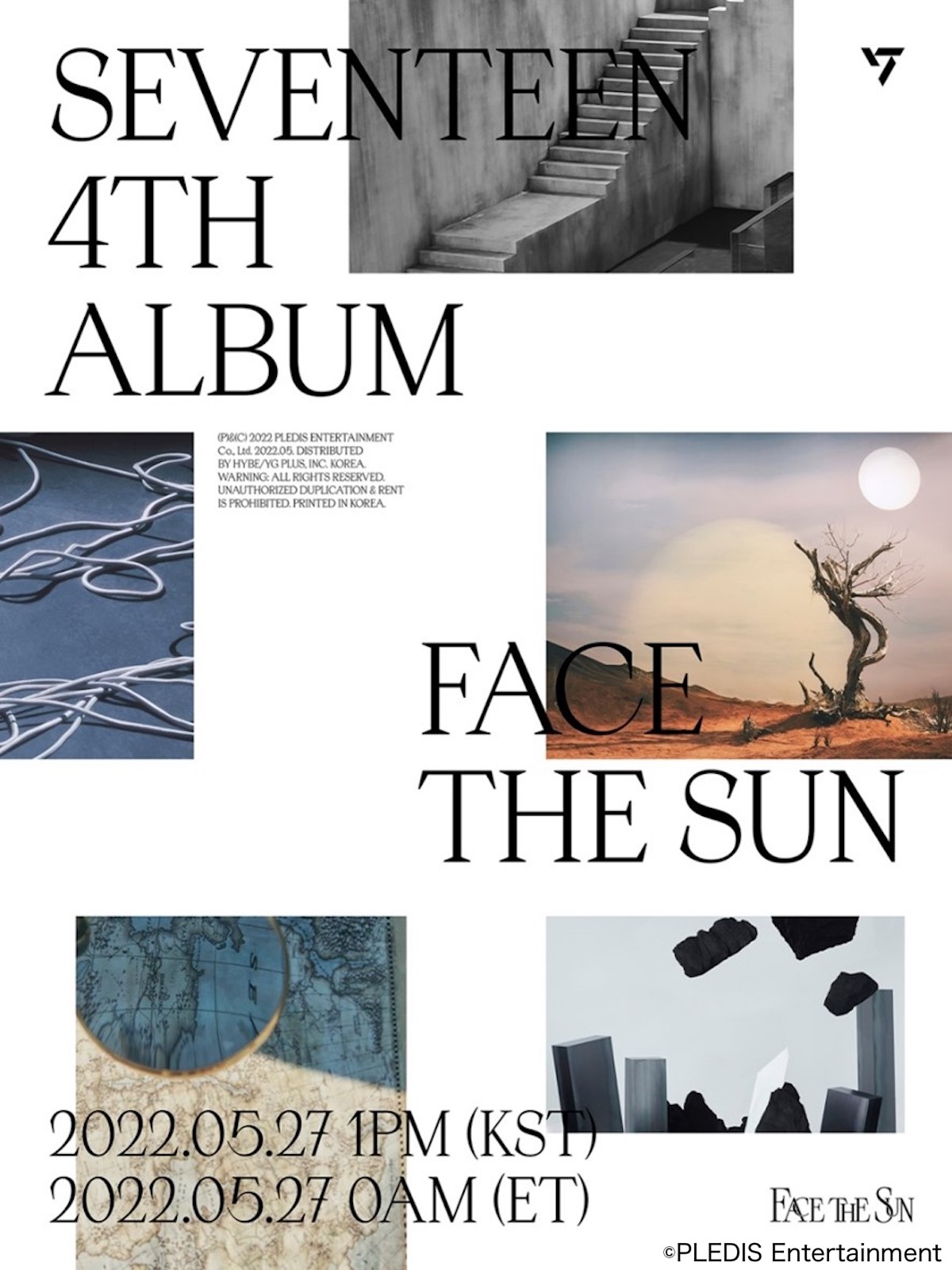 SEVENTEEN 4th Album『Face the Sun』