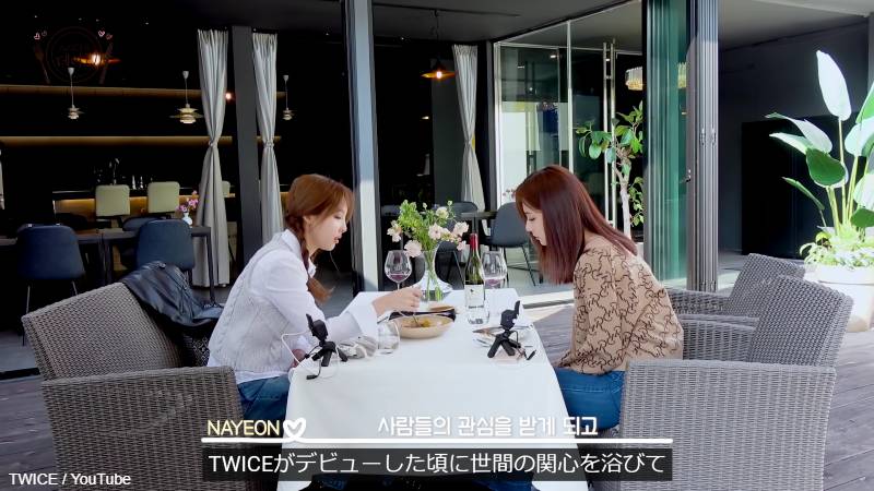 ツウィがきっかけとなり、TWICEがデビューしてすぐに世間の関心を集めることができたと話す　ナヨン