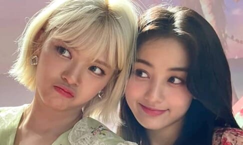 TWICE ジョンヨン（左）、ジヒョ（右）