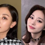 TWICE ジヒョ（左）、ツウィ（右）