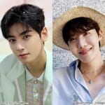 ASTRO チャ・ウヌ、BTS J-HOPE（右）