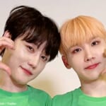 Golden Child ジャンジュン（チャンジュン）（左）、AB6IX ウン（右）
