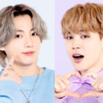 （左）BTS ジョングク（右）ジミン
