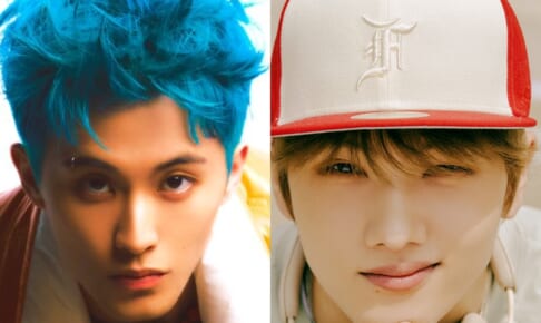 NCT マーク（左）、チソン（右）