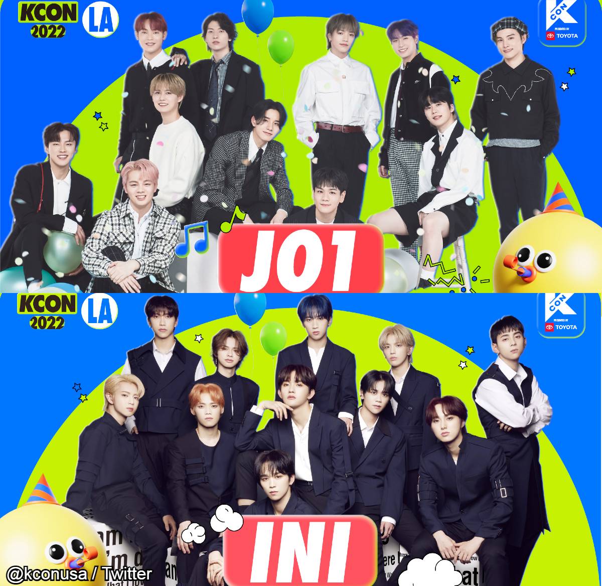 INI KCON LA2022 アクスタ JO1 MIDNIGHT SUN