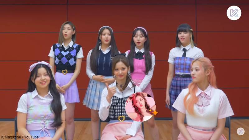 JYPエンターテインメントの中での推しメンにTWICE サナの名前を挙げる ソリュン（YouTubeチャンネル K Magazineより）