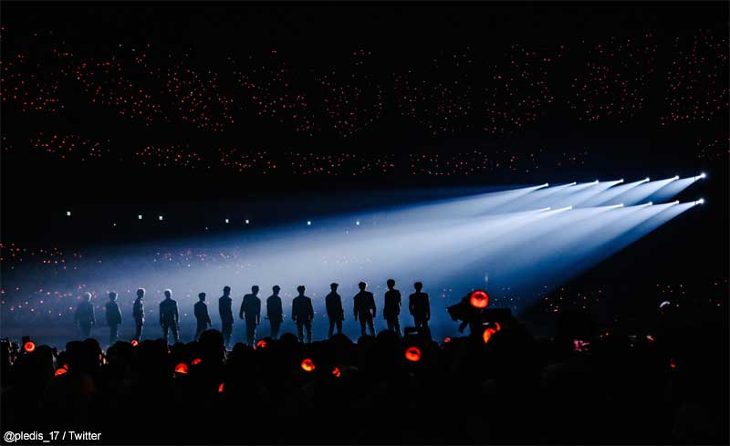 Seventeen ファンの願望を知り尽くしたコンサート会場 後ろの席のファンにも楽しんでもらうための工夫が最高すぎる あまりの良さに他アイドルのファンも嫉妬 うちもこれでやってくれ Kpop Monster