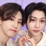 Stray Kids ハン（左）、フィリックス（右）