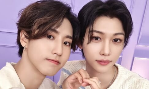 Stray Kids ハン（左）、フィリックス（右）