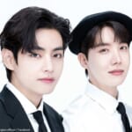 BTS（左）V（右）J-HOPE