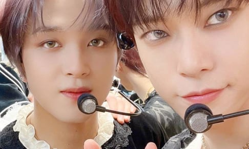 NCT ヘチャン、ドヨン（右）
