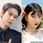 NCT ドヨン、Red Velvet ジョイ（右）