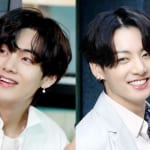 （左）BTS V（右）ジョングク