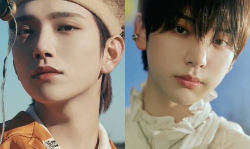 SEVENTEEN ジョシュア、HARUA（右）