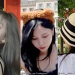 （左から）TWICE モモ、ミナ、サナ