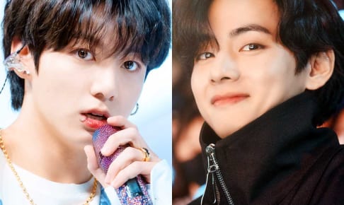 BTS（左）ジョングク（右）
