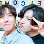 （左）BTS J-HOPE（右）ジョングク