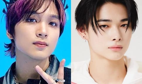 NCT ヘチャン、ENHYPEN ニキ（右）