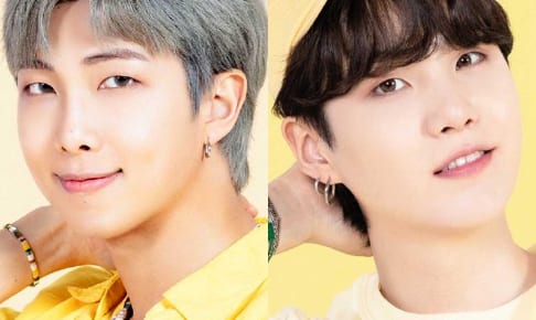 BTS（左 ）RM（右）シュガ