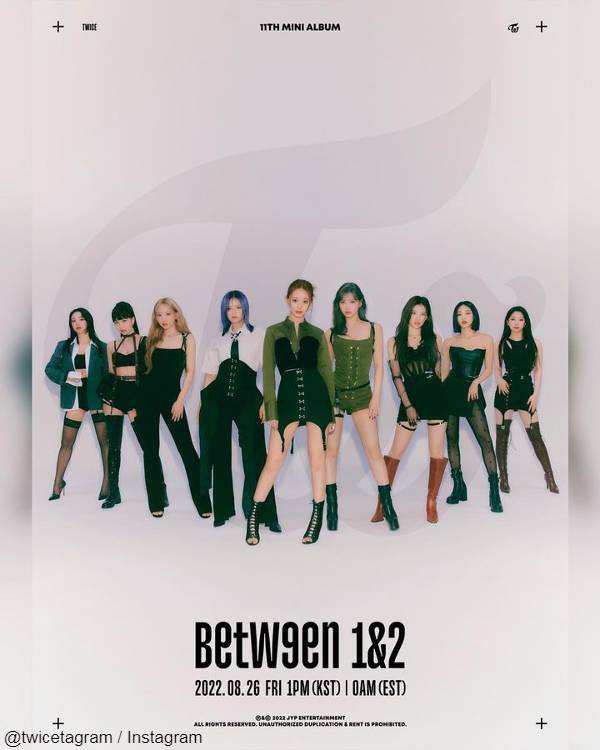 TWICE 11thミニアルバム 『BETWEEN 1＆2』 コンセプトフォト第1弾