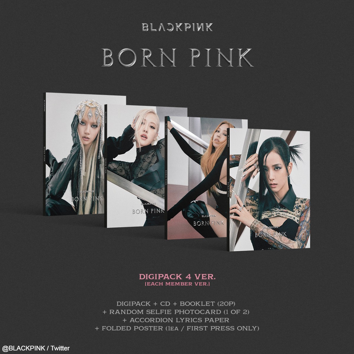 BLACKPINK BORN PINK THE ALBUM JPver. ロゼ lhee.org