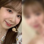 NiziU ミイヒ（左）、ミイヒに似たNiziUメンバー（右）