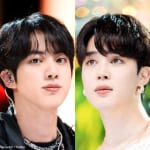 BTS（左）ジン（右）ジミン