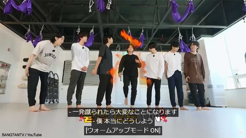 イ・ソンヨン先生の身体に驚くBTS