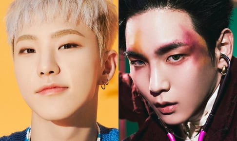 SEVENTEEN ホシ（左）、SHINee キー（右）