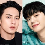 （左）SEVENTEEN ミンギュ（右）俳優 ソンガン