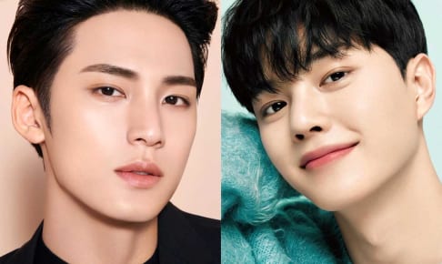（左）SEVENTEEN ミンギュ（右）俳優 ソンガン