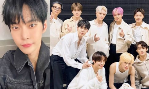 ドヨン、NCT 127（右）