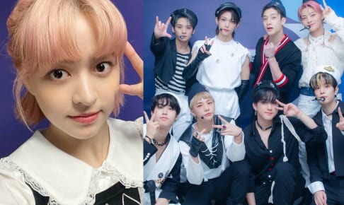 NMIXX リリー、Stray Kids（右）